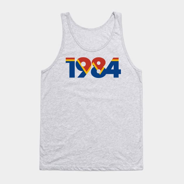 1984 Tank Top by Bunny Prince Design